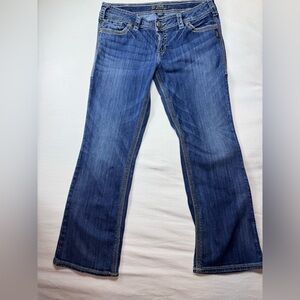 Silver Jeans Women's Boot Cut in Deep Blue